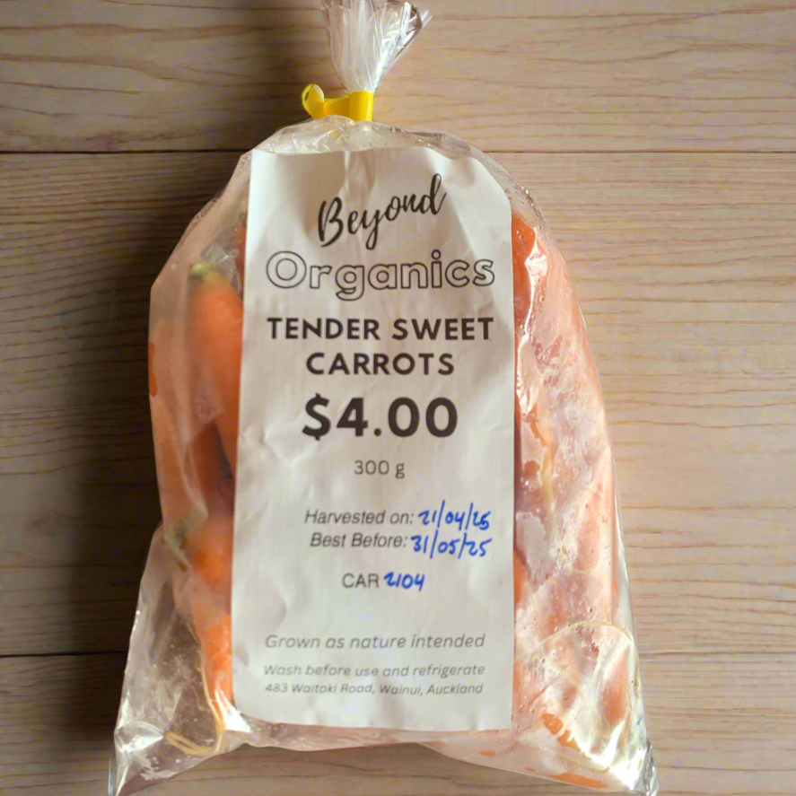 Tender Sweet Baby Carrots