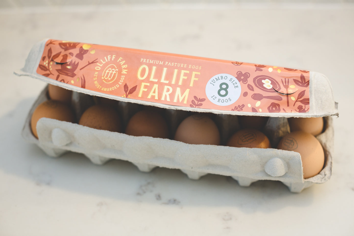 Olliff Farm - 12 x Fresh Premium Pasture Eggs.