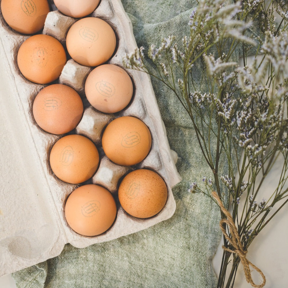 Olliff Farm - 12 x Fresh Premium Pasture Eggs.