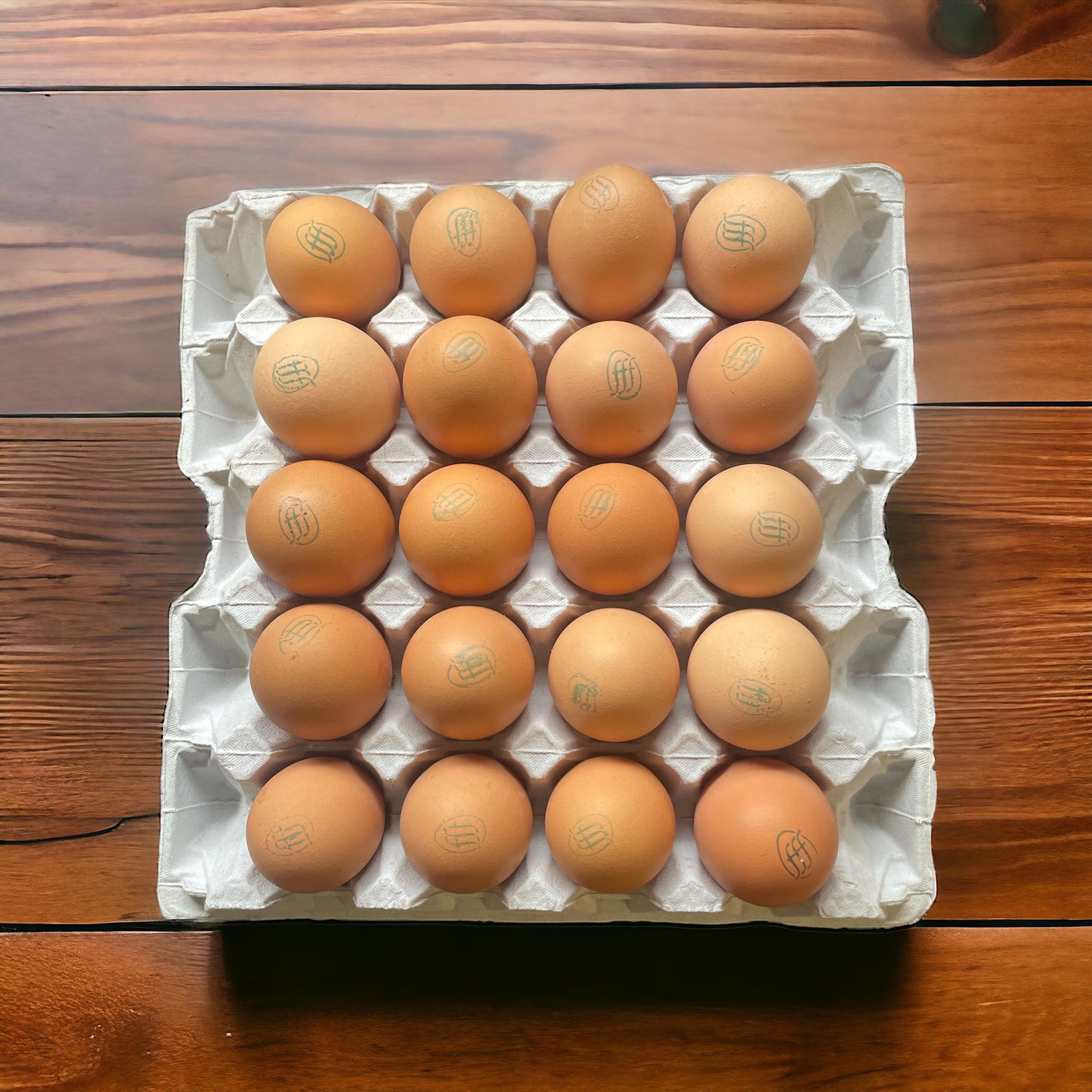 奥利夫农场-20 个优质牧场鸡蛋。