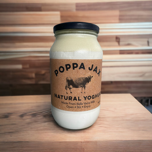 Poppa Jax Natural Yogurt 700ml