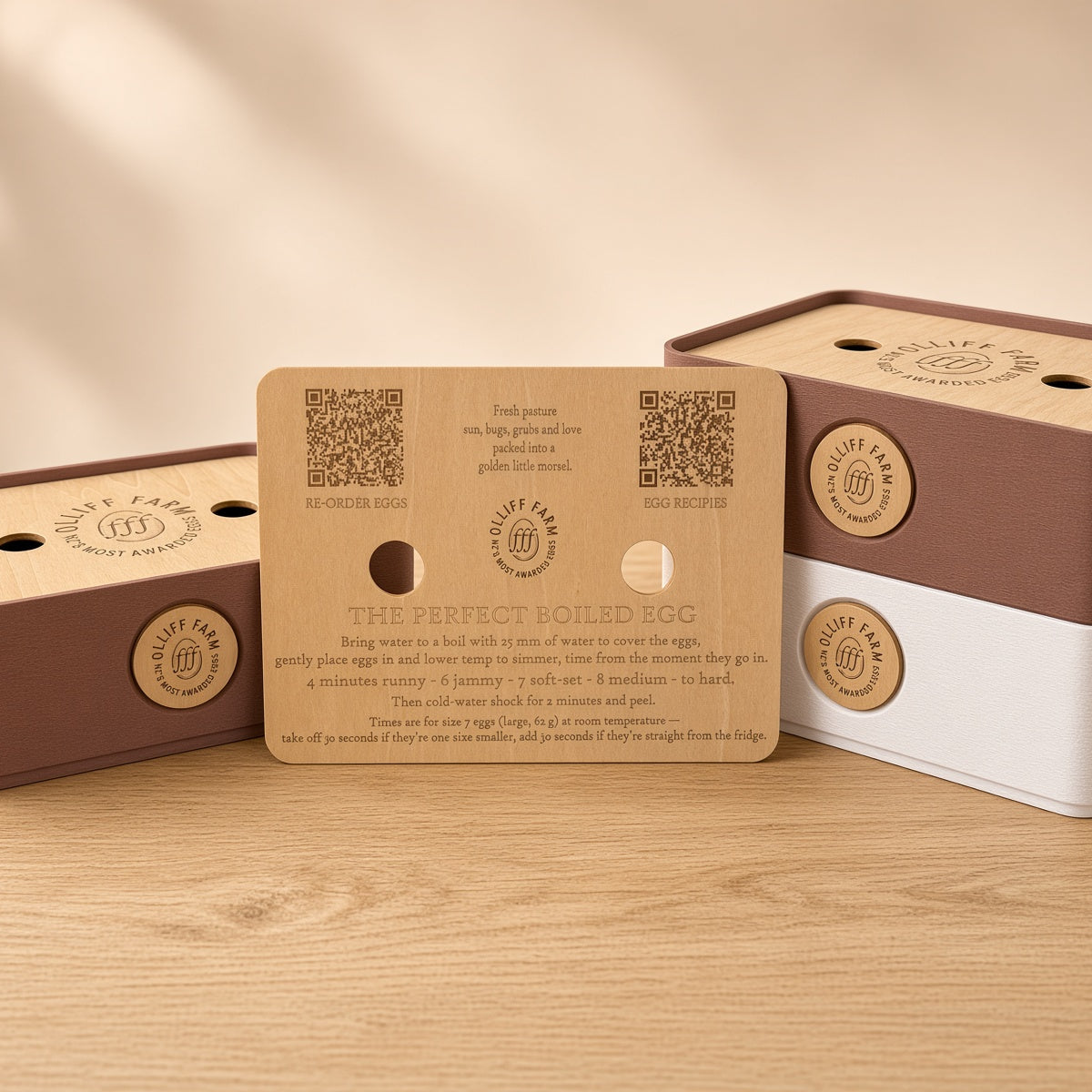 Boutique Egg Storage and Gift Box - Designed & Made on our Farm