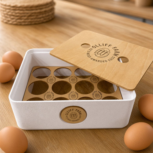 Boutique Egg Storage and Gift Box - Designed & Made on our Farm
